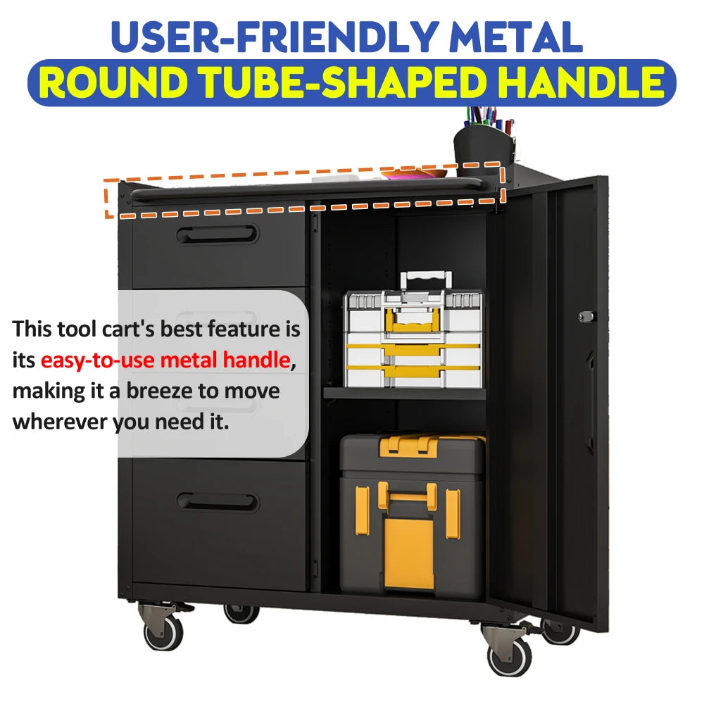 Heavy Duty Metal Wall Mounted Tool Storage Cabinet Steel Metal Garage Storage Cabinet for Garage Workshop Assembly Required