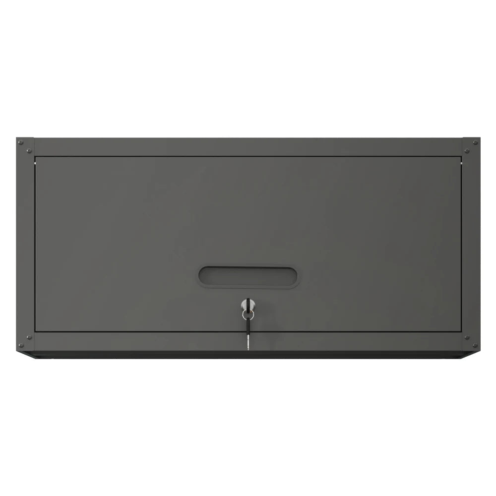 Heavy Duty Metal Wall Mounted Tool Storage Cabinet Steel Metal Garage Storage Cabinet for Garage Workshop Assembly Required
