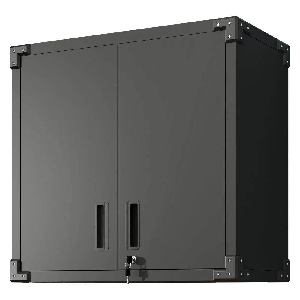 Heavy Duty Metal Wall Mounted Tool Storage Cabinet Steel Metal Garage Storage Cabinet for Garage Workshop Assembly Required