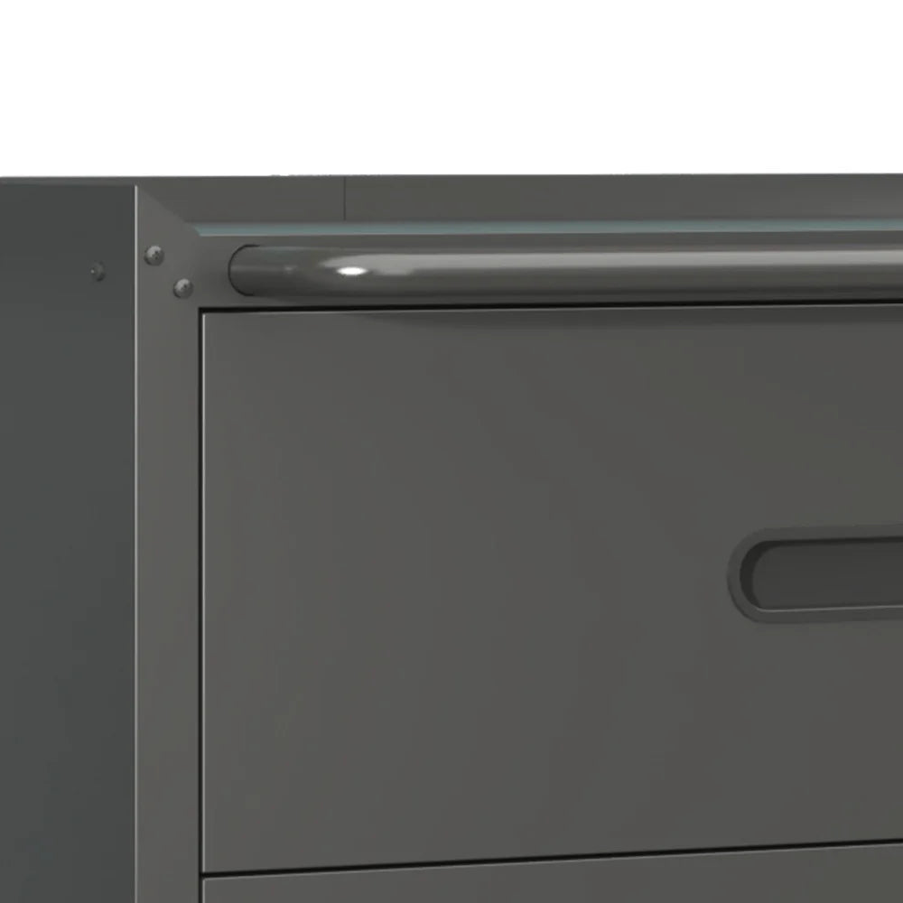 Heavy Duty Metal Wall Mounted Tool Storage Cabinet Steel Metal Garage Storage Cabinet for Garage Workshop Assembly Required