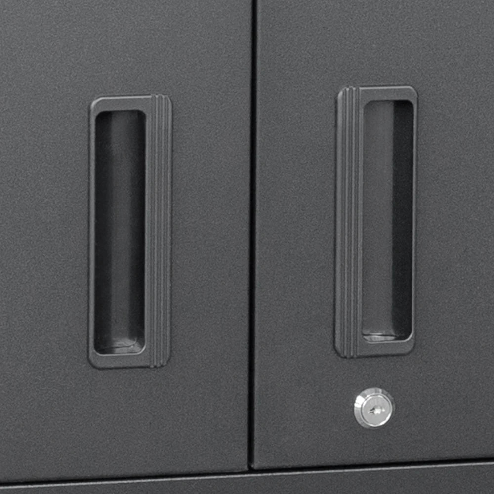 Heavy Duty Metal Wall Mounted Tool Storage Cabinet Steel Metal Garage Storage Cabinet for Garage Workshop Assembly Required