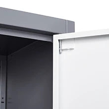 Metal Garage Storage Cabinet, 71-inch Tall Cabinet with Adjustable Shelves & Locking Doors, Tool Cabinets for Garage,Office,Home