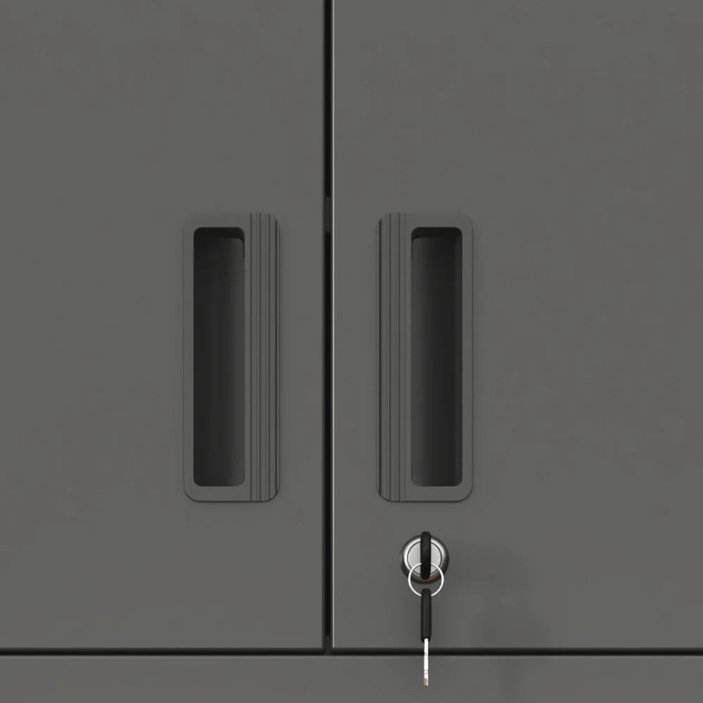 Heavy Duty Metal Wall Mounted Tool Storage Cabinet Steel Metal Garage Storage Cabinet for Garage Workshop Assembly Required