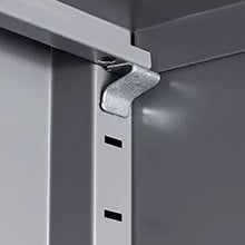 Metal Garage Storage Cabinet, 71-inch Tall Cabinet with Adjustable Shelves & Locking Doors, Tool Cabinets for Garage,Office,Home