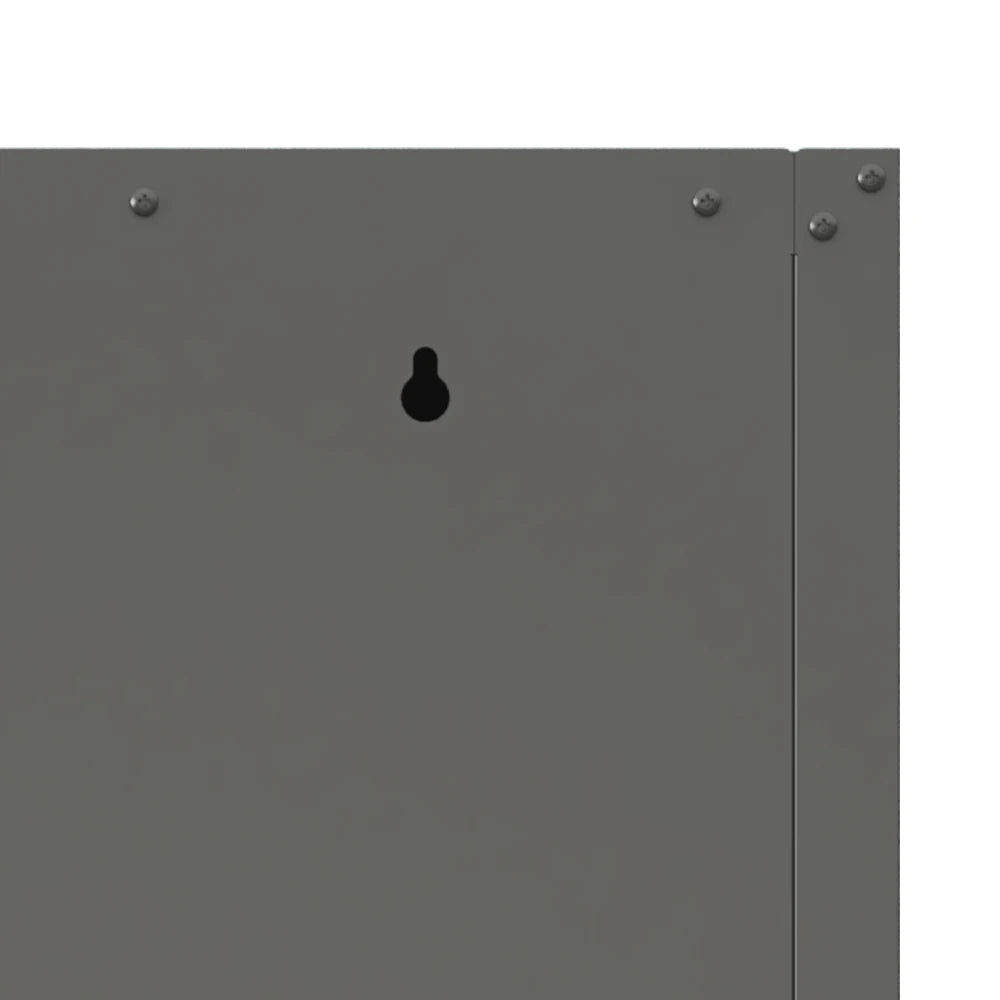 Heavy Duty Metal Wall Mounted Tool Storage Cabinet Steel Metal Garage Storage Cabinet for Garage Workshop Assembly Required