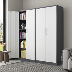 Metal Garage Storage Cabinet, 71-inch Tall Cabinet with Adjustable Shelves & Locking Doors, Tool Cabinets for Garage,Office,Home